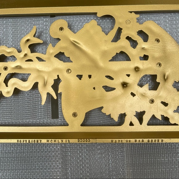 Vintage Pair Homco Home Interiors Musical Wall Plastic Plaques. - Picture 5 of 5